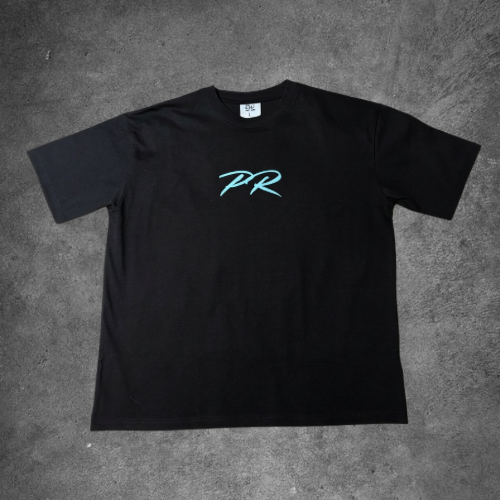 Divine Essence Boxy Puff Print T-Shirt “TIFFANY HAND”