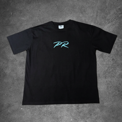 Divine Essence Boxy Puff Print T-Shirt “TIFFANY HAND”