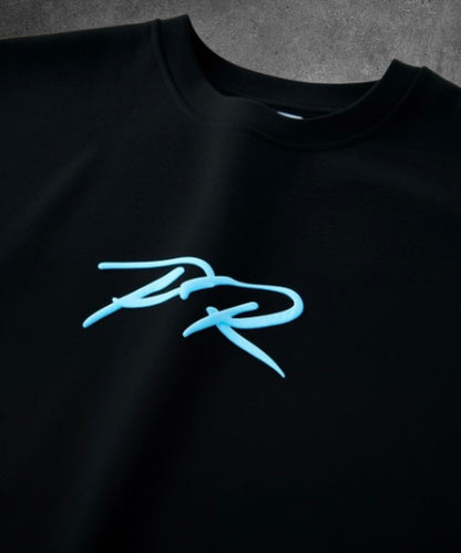 Divine Essence Boxy Puff Print T-Shirt “TIFFANY HAND”